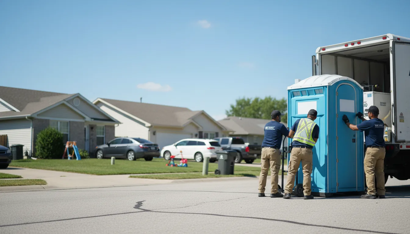 Standard Porta Potty Rentals in Channahon, IL near me